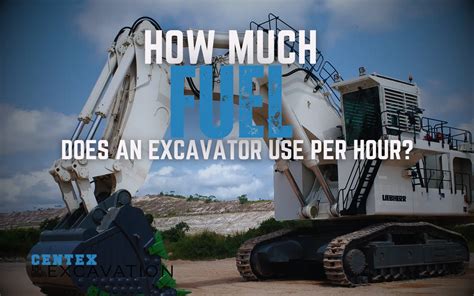 mini excavator fuel usage|backhoe diesel consumption per hour.